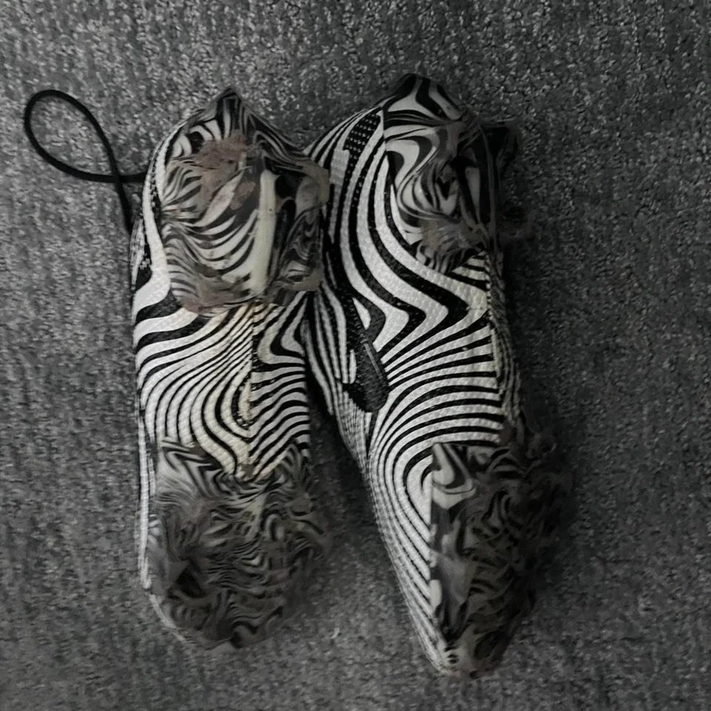 Nike Vapor Edge Elite FG zebra‎ football boots #football